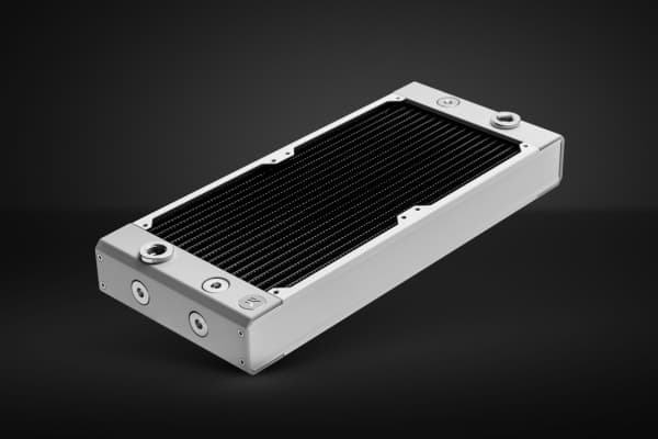 EK Water Blocks 3831109839348, Jäähdytin, Messinki, Kupari, Ruostumaton teräs, Valkoinen, 1/4", 1 bar, 145 mm