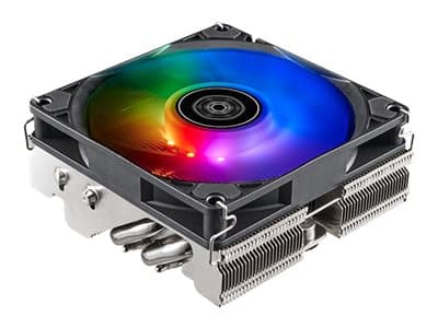 Silverstone Hydrogon H90 ARGB, tuuletin, 9,2 cm, 500 rpm, 2600 rpm, 45,73 kuutiometriä/min, musta