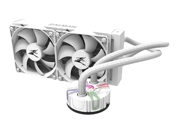 ZALMAN Reserator5 Z24 - Væskekjølesystem for prosessor - Radiatorstørrelse: 240 mm - (for: LGA1200, LGA1150, LGA1151, LGA1152, LGA1155, LGA1156, LGA2 Hvit