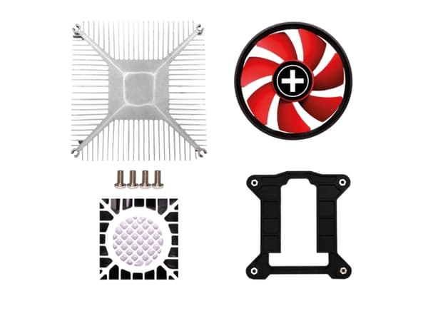 Xilence Performance C Series I350PWM - Prosessorkjøler - (for: LGA1700) - aluminium - 92 mm