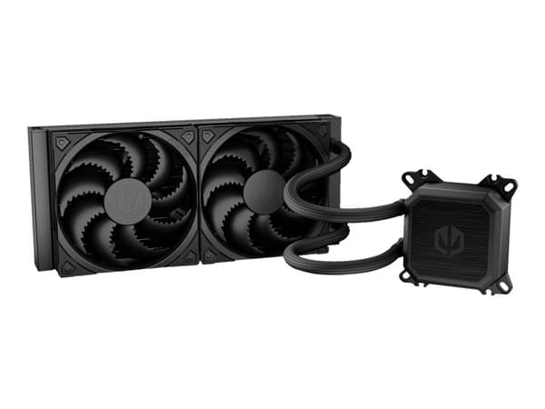 Endorfy Navis F240 - Kylsystem med vätska till processorn - Elementstorlek: 240 mm - (för: LGA1156, LGA1155, LGA2011-3, LGA1151, LGA2011-3 (Square IL Svart