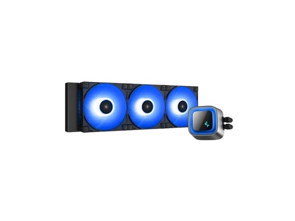 DeepCool LS720 prosessori All-in-one nestejäähdytin 12 cm Musta 1 kpl