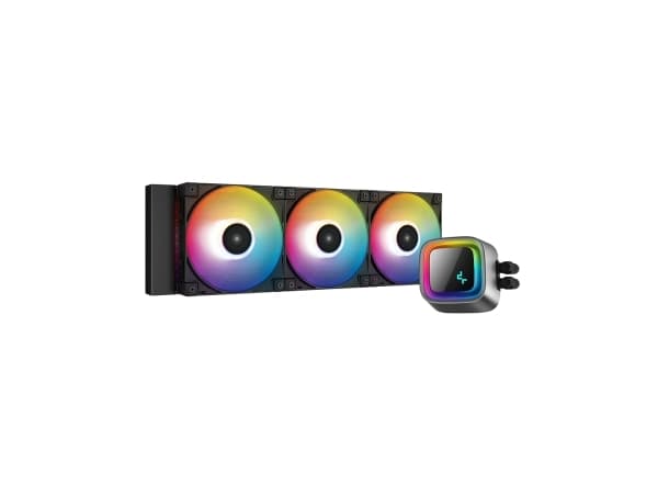 DeepCool LS720 prosessori All-in-one nestejäähdytin 12 cm Musta 1 kpl
