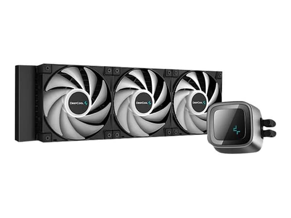 DeepCool LS720 prosessori All-in-one nestejäähdytin 12 cm Musta 1 kpl musta