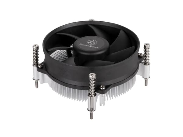 SilverStone NT09-1700 - Processorkylare - (för: LGA1700) - aluminiumfenor - 95 mm