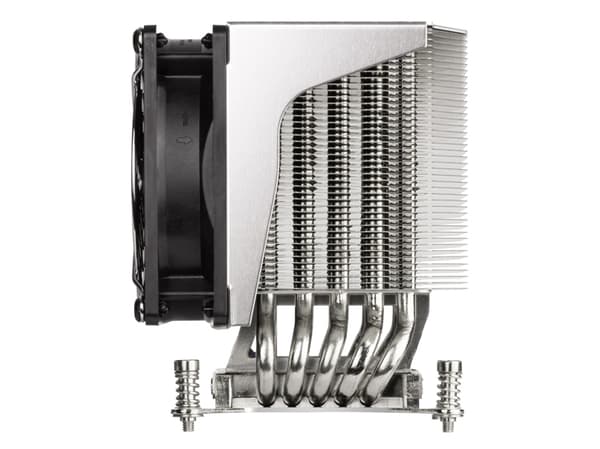 Silverstone XE04-2066, Luftkjøler, Sort, Sølv