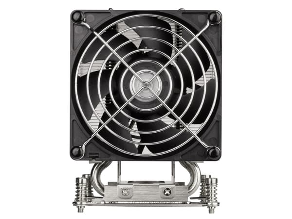 Silverstone XE04-2066, Luftkjøler, Sort, Sølv
