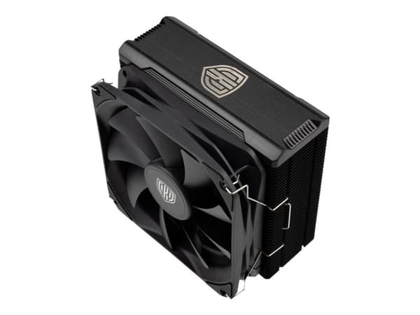 Kolink Umbra EX180 - Processorkylare - (för: AM4, LGA1200, LGA1700, AM5, LGA115x Socket, LGA20XX) - kopparvärmerör med aluminiumflänsar och aluminium Svart