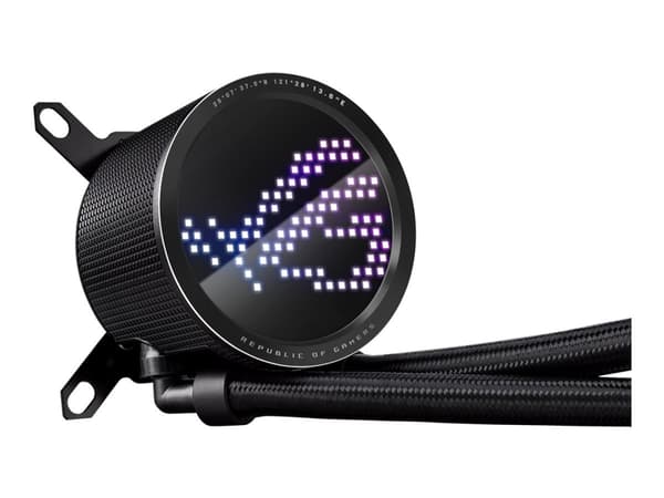 ASUS ROG RYUO III 240 ARGB - Væskekjølesystem for prosessor - Radiatorstørrelse: 240 mm - (for: LGA1156, LGA1155, LGA1150, LGA1151, AM4, LGA1200, LGA Sort