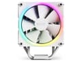 Miniatyrbilde 3 av 5: NZXT T120 RGB - Prosessorkjøler - (for: LGA115x Socket, LGA1200, LGA1700, AM4, AM5) - aluminium og kobber - 120 mm - hvit