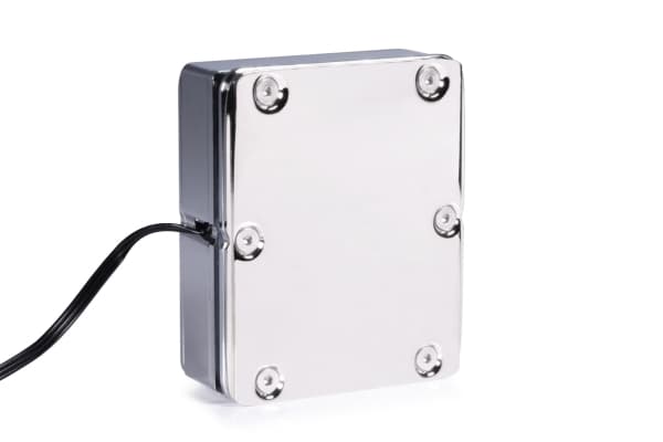 Alphacool 13086, Vattenblock, mässing, Koppar, Nickel, Krom, 1/4", 60 ° C, 63,5 mm