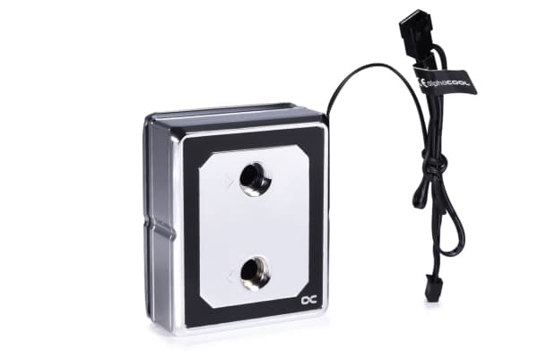 Alphacool 13086, Vattenblock, mässing, Koppar, Nickel, Krom, 1/4", 60 ° C, 63,5 mm