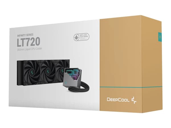 Deepcool LT720 - Prosessorin nestejäähdytysjärjestelmä - Jäähdyttimen koko: 360 mm - (seuraaville: LGA1155, LGA2011, LGA1150, LGA2011-3, LGA1151, AM4