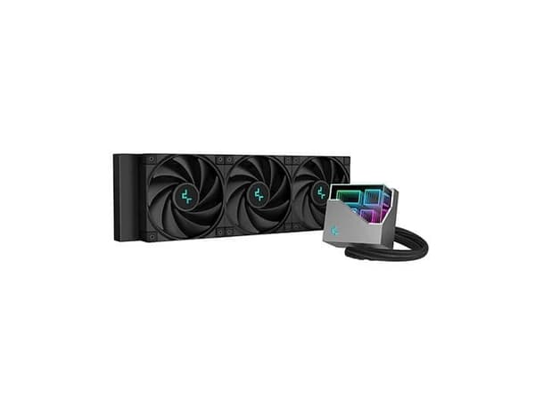 Deepcool LT720 - Væskekjølesystem for prosessor - Radiatorstørrelse: 360 mm - (for: LGA1155, LGA2011, LGA1150, LGA2011-3, LGA1151, AM4, LGA2066, sTR4 Sort