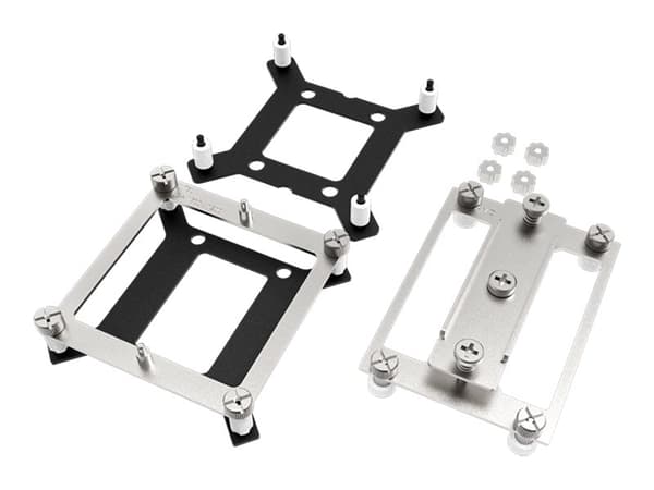 Montech METAL DT24 BASE - Prosessorkjøler - (for: AM4, LGA1200, LGA1700, AM5, LGA115x Socket) - 120 mm - svart Sort