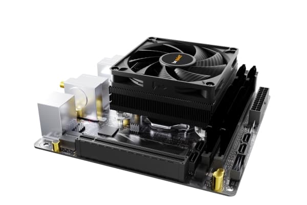 be quiet! Pure Rock LP - Processorkylare - (för: LGA1700, LGA1200, LGA1150, LGA1151, LGA1155, AM5, AM4) - aluminium med kopparbas - 92 mm - svart