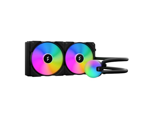 Fractal Design Lumen S28 RGB - Væskekjølesystem for prosessor - (for: LGA1156, AM2, AM2+, LGA1366, AM3, LGA1155, AM3+, LGA2011, FM1, FM2, LGA1150, FM