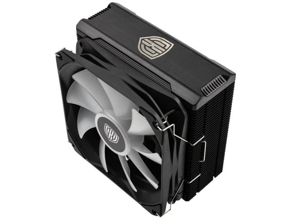 Kolink Umbra EX180 ARGB - Prosessorkjøler - (for: AM4, LGA1200, LGA1700, AM5, LGA115x Socket, LGA20XX) - copper heat pipes with aluminum fins and alu