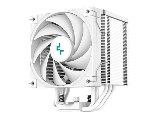 Deepcool AK500 WH - Prosessorkjøler - høyytelses - (for: LGA1155, LGA1150, LGA2011-3, LGA1151, AM4, LGA2066, LGA1200, LGA1700, AM5) - 127 mm - hvit