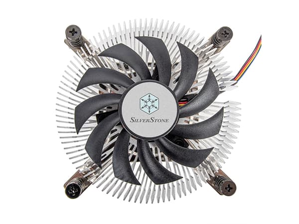 Silverstone NT07-1700, Luftkylare, 8 cm, 18 dB, 34,7 dB, 28,14 cfm, Svart