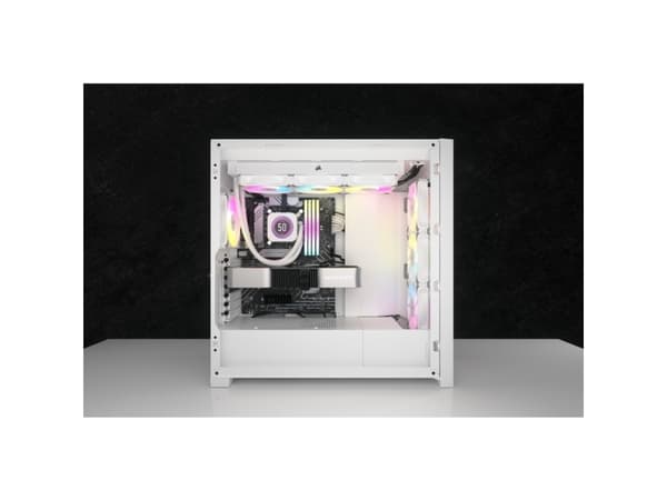 CORSAIR iCUE H150i ELITE LCD XT - Væskekjølesystem for prosessor - personlig LCD-skjerm - Radiatorstørrelse: 360 mm - (for: LGA1150, LGA1151, LGA1155