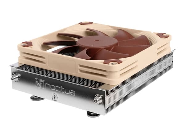 Noctua NH-L9a-AM5 - Lådfläkt - kompakt - låg profil - (för: AM5) - koppar - 92 mm Beige, Brun
