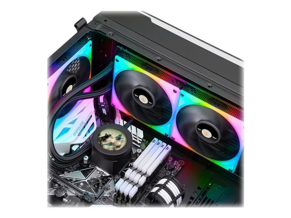 Thermaltake TOUGHLIQUID Ultra 280 RGB - Væskekjølesystem for prosessor - (for: LGA1156, AM2, AM2+, AM3, LGA1155, AM3+, LGA2011, FM1, FM2, LGA1150, LG