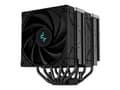 Miniatyrbilde 1 av 5: Deepcool AK620 ZERO DARK - Prosessorkjøler - (for: LGA1155, LGA2011, LGA1150, LGA2011-3, LGA1151, AM4, LGA2066, LGA1200, LGA1700, AM5) - 120 mm - sva