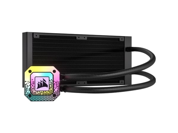 Corsair CW-9060072-WW, All-in-one-nesteenjäähdytin, 12 cm, 2400 RPM, Valkoinen