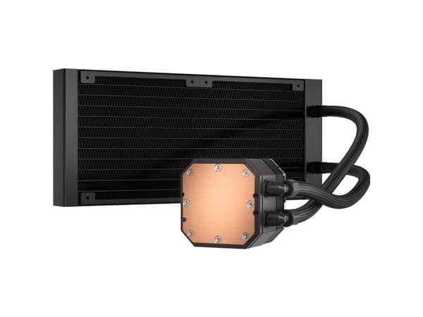 Corsair CW-9060072-WW, All-in-one-nesteenjäähdytin, 12 cm, 2400 RPM, Valkoinen