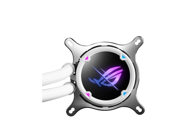 ASUS ROG STRIX LC II 240 ARGB WHITE EDITION - Kylsystem med vätska till processorn - Elementstorlek: 240 mm - (för: LGA1156, LGA1155, LGA2011, LGA115