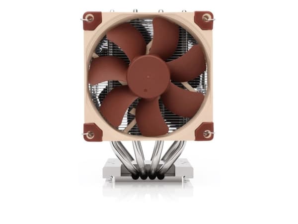 Noctua NH-D9 DX-4677 4U, Luftkylare, 9,2 cm, 400 RPM, 2500 RPM, Gjuten aluminium, Beige, Brun
