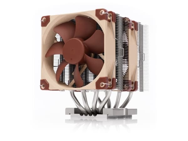 Noctua NH-D9 DX-4677 4U, Luftkylare, 9,2 cm, 400 RPM, 2500 RPM, Gjuten aluminium, Beige, Brun Gjuten aluminium, Beige, Brun