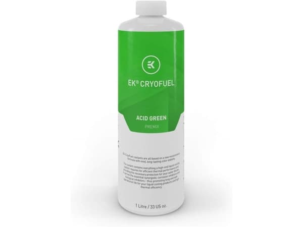 EkWaterBlocks EK-CryoFuel - Kylvätska för vätskebaserat kylsystem - transparent, giftgrön