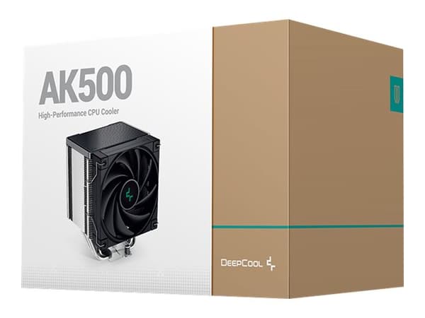 DeepCool AK500, Ilmanjäähdytin, 12 cm, 500 RPM, 1850 RPM, 31,5 dB, 68,99 cfm