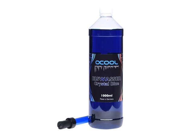 Alphacool Eiswasser - Kylvätska för vätskebaserat kylsystem - kristallblå