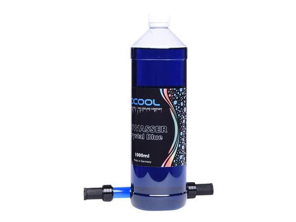 Alphacool Eiswasser - Kylvätska för vätskebaserat kylsystem - kristallblå