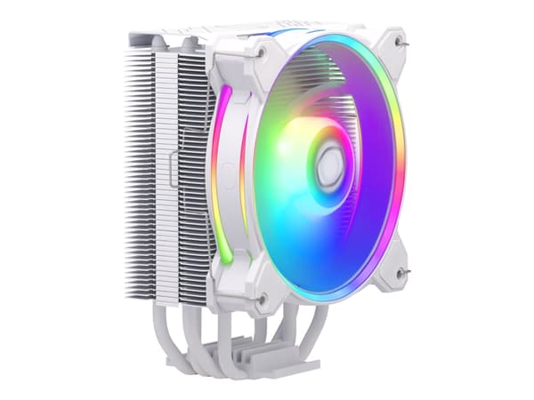 Cooler Master Hyper 212 HALO - Processorkylare - (för: LGA1156, LGA1155, LGA1150, LGA1151, AM4, LGA1200, LGA1700, AM5) - aluminium - 120 mm - vit