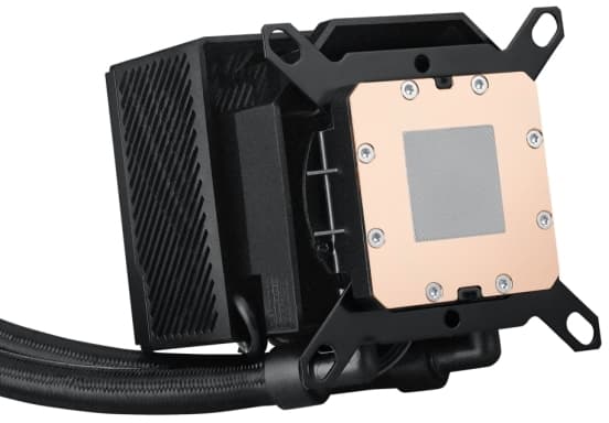 ASUS ROG RYUJIN III 240, All-in-one-nesteenjäähdytin, 12 cm, 71,6 cfm, 121,8 m³/h, Musta