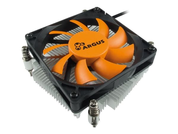 Argus T-200 - Prosessorkjøler - (for: LGA1156, LGA1155, LGA1150, LGA1151, LGA1200) - kobber - 80 mm Sort, Oransje