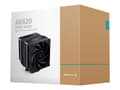 Miniatyrbilde 2 av 5: Deepcool AK620 ZERO DARK - Prosessorkjøler - (for: LGA1155, LGA2011, LGA1150, LGA2011-3, LGA1151, AM4, LGA2066, LGA1200, LGA1700, AM5) - 120 mm - sva