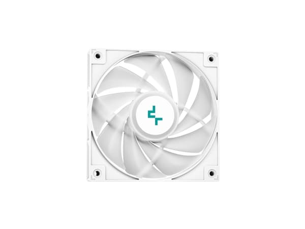 DeepCool LE520 WH, All-in-one-nesteenjäähdytin, 12 cm, 85,85 cfm, Valkoinen