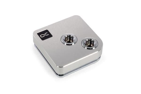 Alphacool 13444, Vannblokk, Sølv, Sølv, 1/4", 60 °C, 0,8 stang
