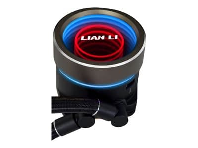 Lian Li Galahad II Trinity, All-in-one-nesteenjäähdytin, 12 cm, 61,3 cfm, Musta