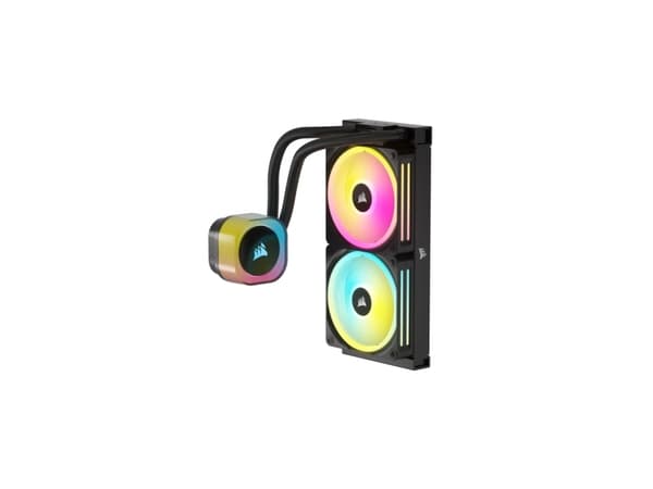 CORSAIR iCUE Link H100I RGB - Kylsystem med vätska till processorn - Elementstorlek: 240 mm - (för: LGA1156, LGA1155, LGA1150, LGA1151, AM4, LGA1200,