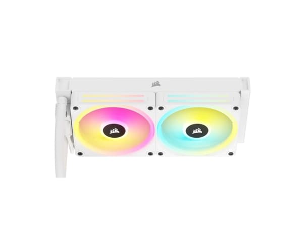 CORSAIR iCUE Link H100I RGB - Væskekjølesystem for prosessor - Radiatorstørrelse: 240 mm - (for: LGA1156, LGA1155, LGA1150, LGA1151, AM4, LGA1200, LG