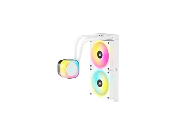 CORSAIR iCUE Link H100I RGB - Væskekjølesystem for prosessor - Radiatorstørrelse: 240 mm - (for: LGA1156, LGA1155, LGA1150, LGA1151, AM4, LGA1200, LG