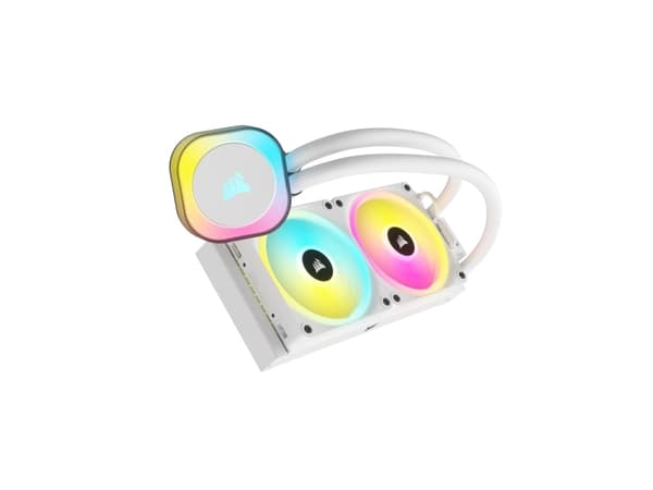 CORSAIR iCUE Link H100I RGB - Væskekjølesystem for prosessor - Radiatorstørrelse: 240 mm - (for: LGA1156, LGA1155, LGA1150, LGA1151, AM4, LGA1200, LG