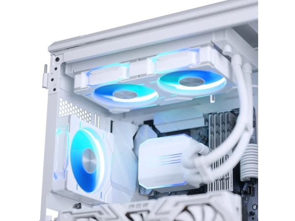 Phanteks Glacier ONE 240D30 - Kylsystem med vätska till processorn - Elementstorlek: 240 mm - (för: LGA2011, LGA2011-3, AM4, LGA2066, TR4, SP3, sTRX4