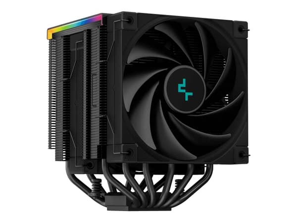 Deepcool AK620 DIGITAL - Prosessorkjøler - (for: LGA1155, LGA2011, LGA1150, LGA2011-3, LGA1151, AM4, LGA2066, LGA1200, LGA1700, AM5) - 120 mm - svart